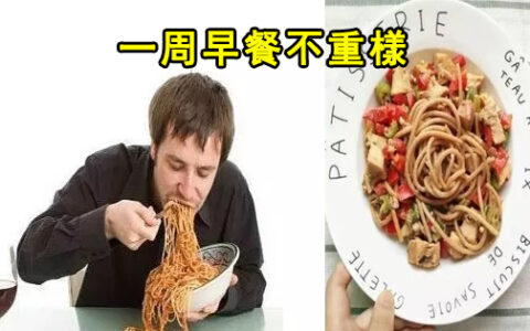 不好好吃早餐就是在打健身的臉