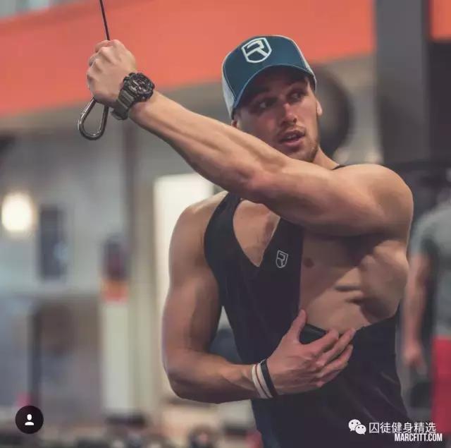 Marc Fitt一个颜值和身材兼得的男神