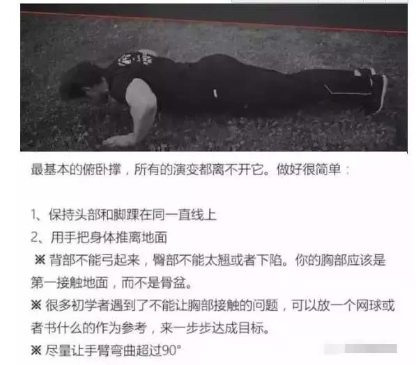 高級俯臥撐的動作解析，沒有比這更詳細的了！
