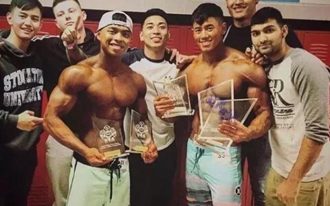 當亞洲面孔配上歐美般的肌肉，這個21歲男生究竟有多帥？
