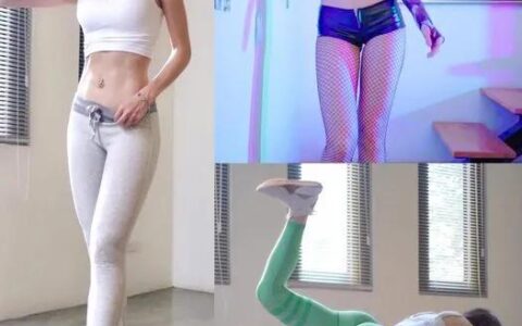 她42歲，卻有纖腰翹臀馬甲線，這哪裡像是兩個孩子的媽媽？
