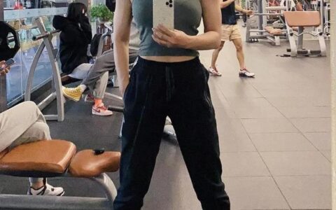 西安體育老師身材照爆出，好身材很惹眼，健身是變美麗的關鍵