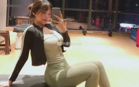 95後妹子100cm臀圍，又擼鐵又會畫家