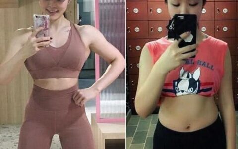健身增肌5年，塑造完美肌肉線條，女人就得有魄力