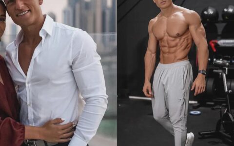 男人身材好，脫衣有肉，穿衣有型！