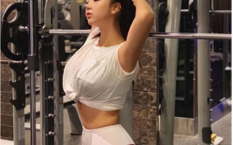 韓國健身女孩，收獲婀娜多姿好身材，運動是最好的保養師
