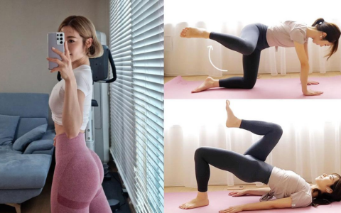 推薦日本人氣健身YouTuber「終極瘦臀運動」，每天4分鐘投資蜜桃翹臀！