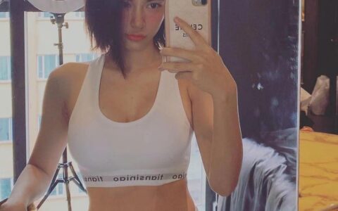 堅持健身、喜歡運動的女孩總會散發出滿滿的正能量