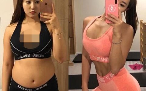 胖子的潛力有多大？她減肥成功後，逆襲成為宅男女神