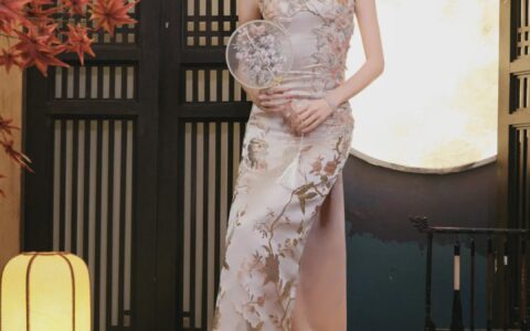 32歲娜扎穿新中式旗袍慶生，完美勾勒窈窕身姿，盡顯東方女性韻味
