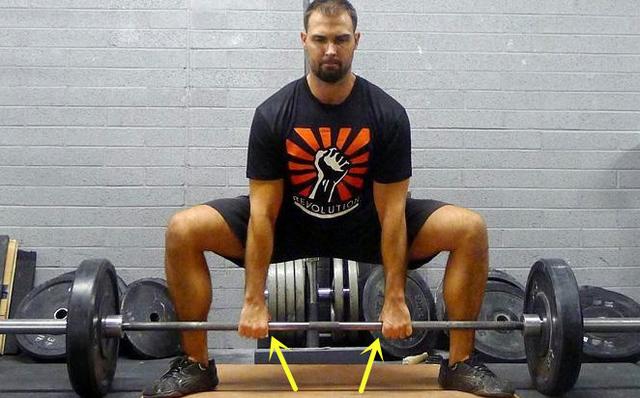 調整雙腳站距，做好1個動作「相撲硬拉」，完成大重量硬拉更輕松